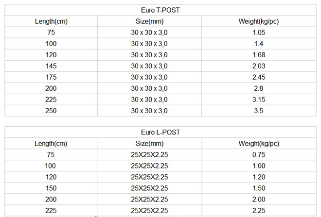 Poste Euro T y L